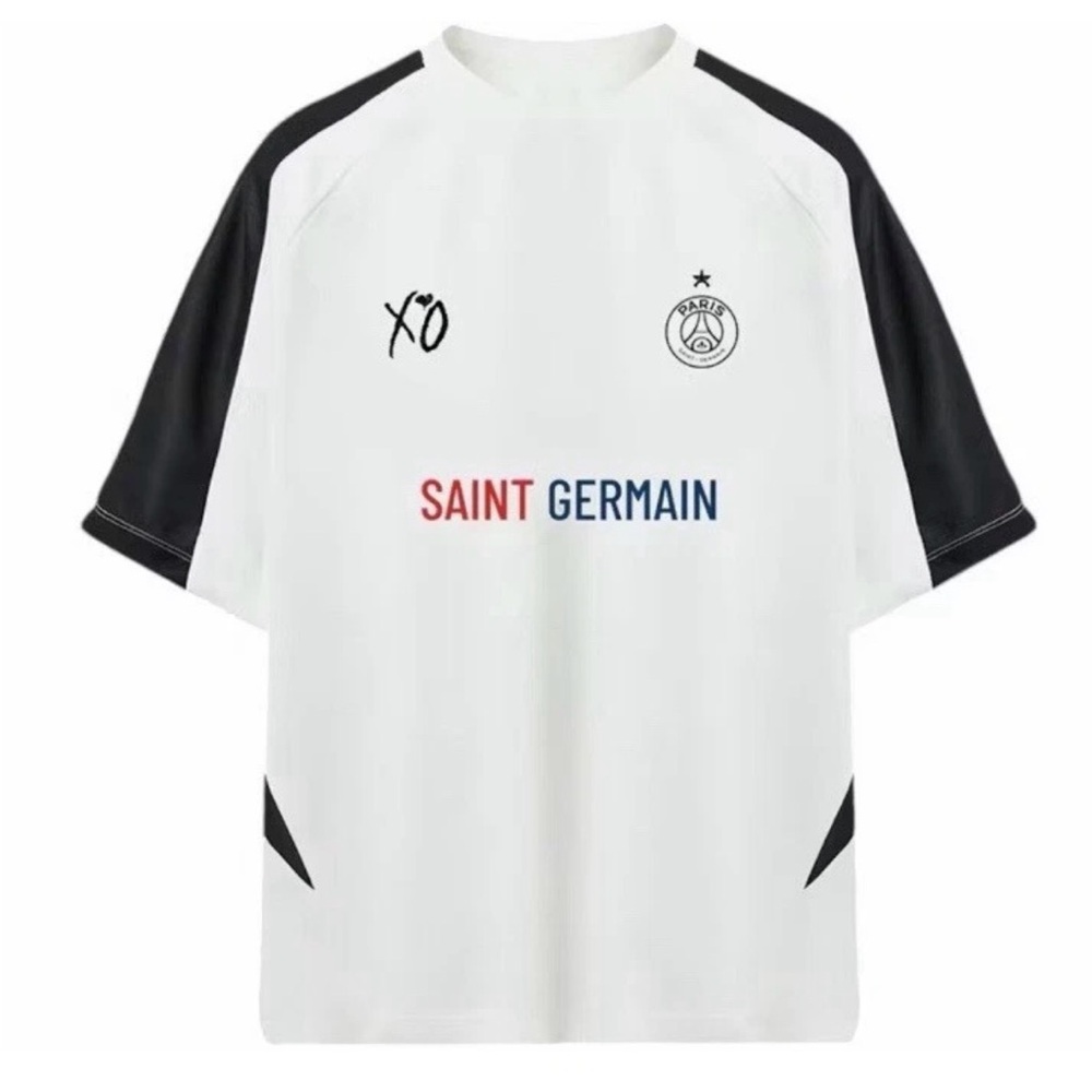 The Weeknd PSG × XO II Jersey White/Black Size XL